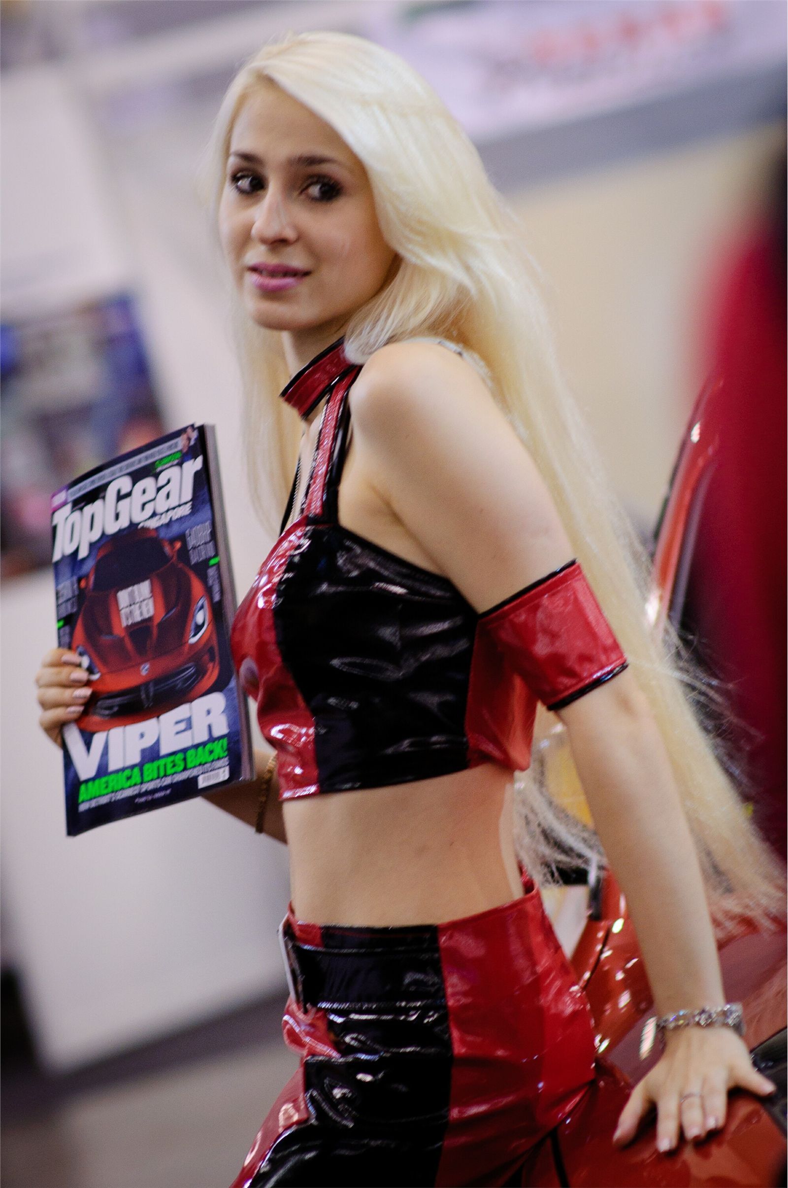 Super Import night 美女车模特写真　国内性感美女